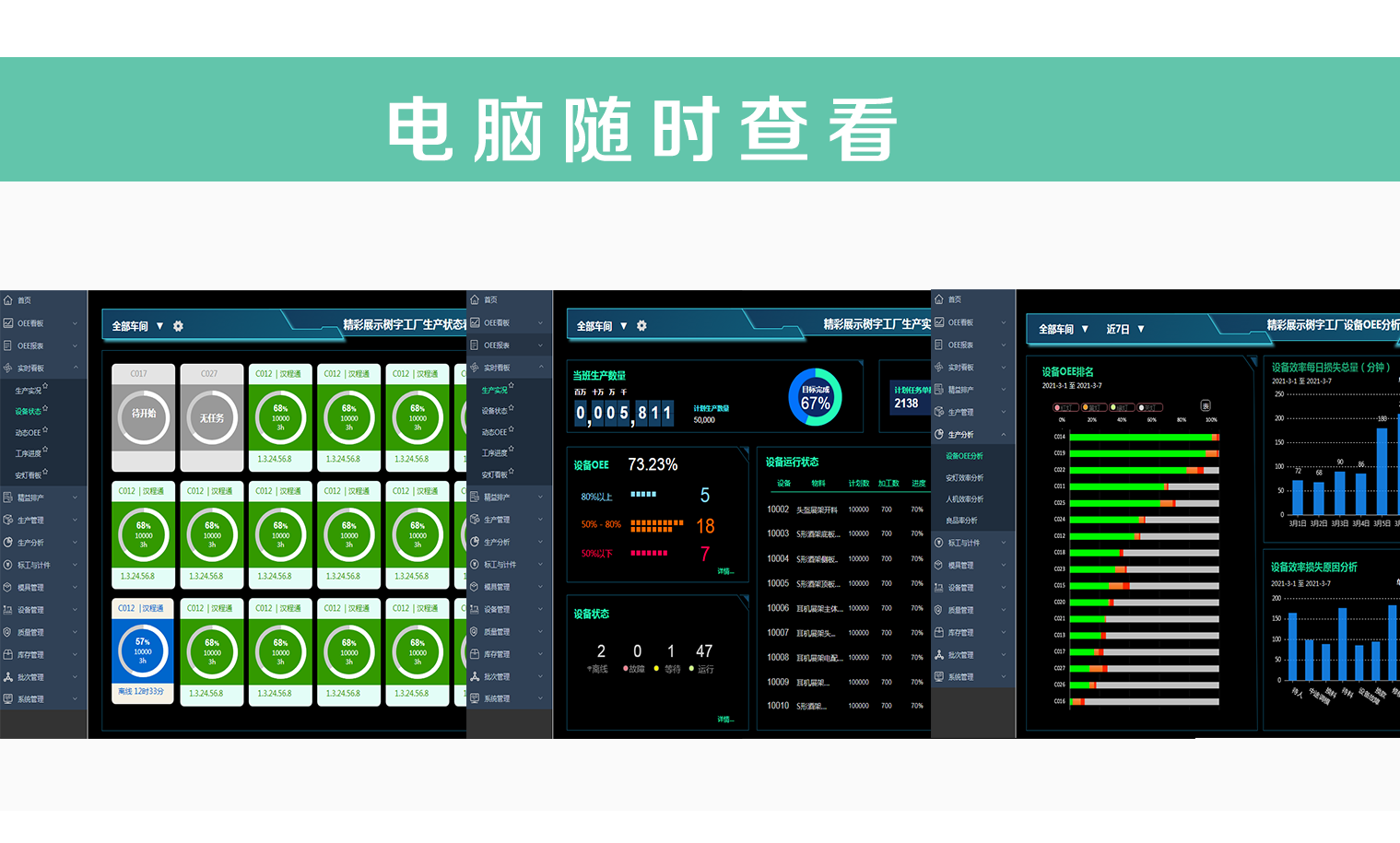 电脑随时查看